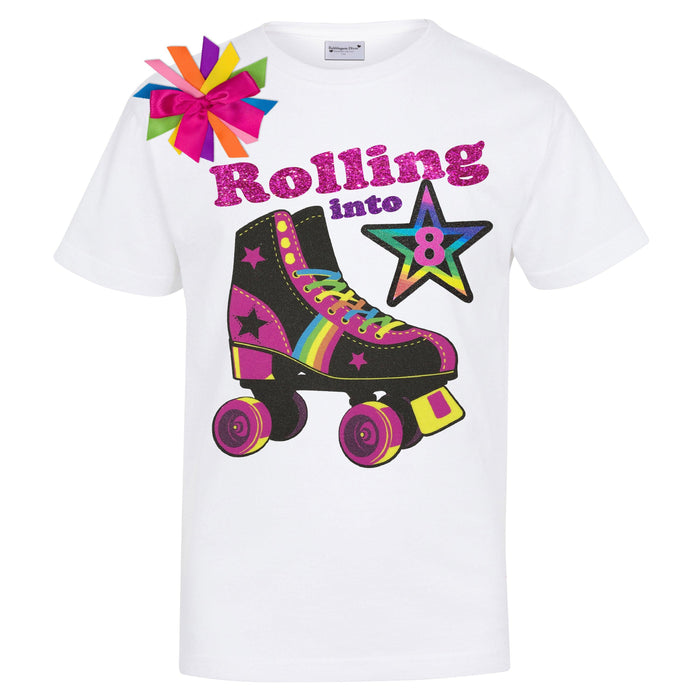🎉 Shop Rolling Birthday Girl Skate Razzle Dazzle - Black at Bubblegum  Divas personalized gifts for girls.