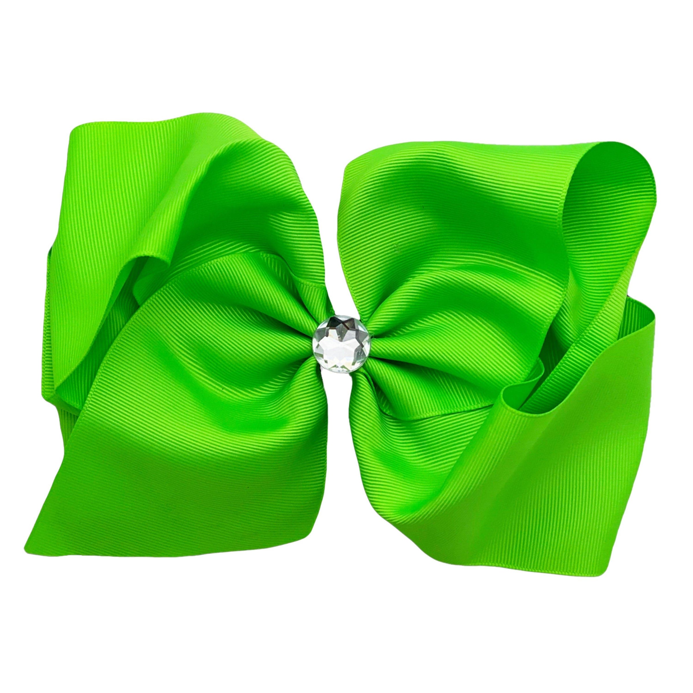 green hair ribbon