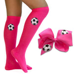 Xtinmee 6 Pairs Girl Neon Pink Socks Sport Sock Gifts for Girls Team  Stuff(Soccer Style) : : Clothing, Shoes & Accessories