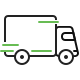 truck moving fast logo