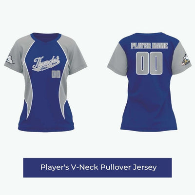 Thunder Black Softball Jersey