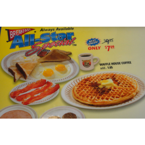 Waffle House All Star Special - Choose Meat & Eggs – YoCart