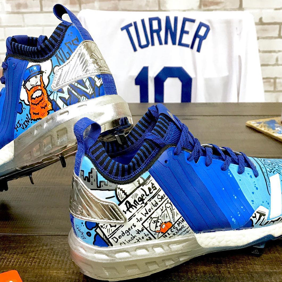 LA Dodgers Walker Buehler's Day Off - Nike Baseball Cleat shoes –  chadcantcolor