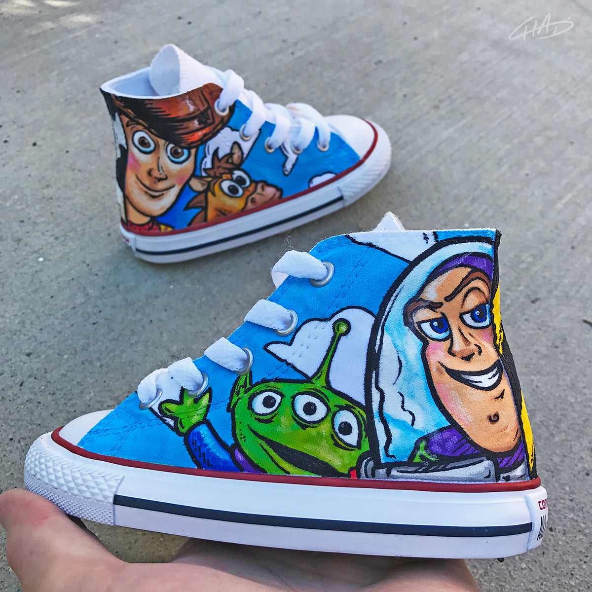 converse toy story shoes