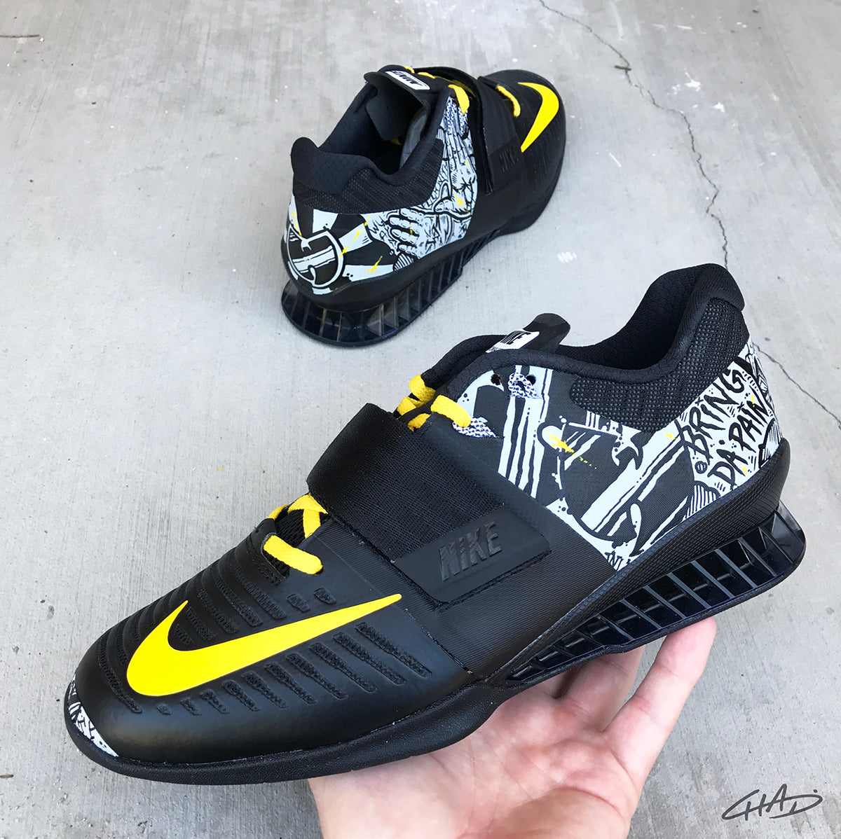 nike romaleos 3 custom