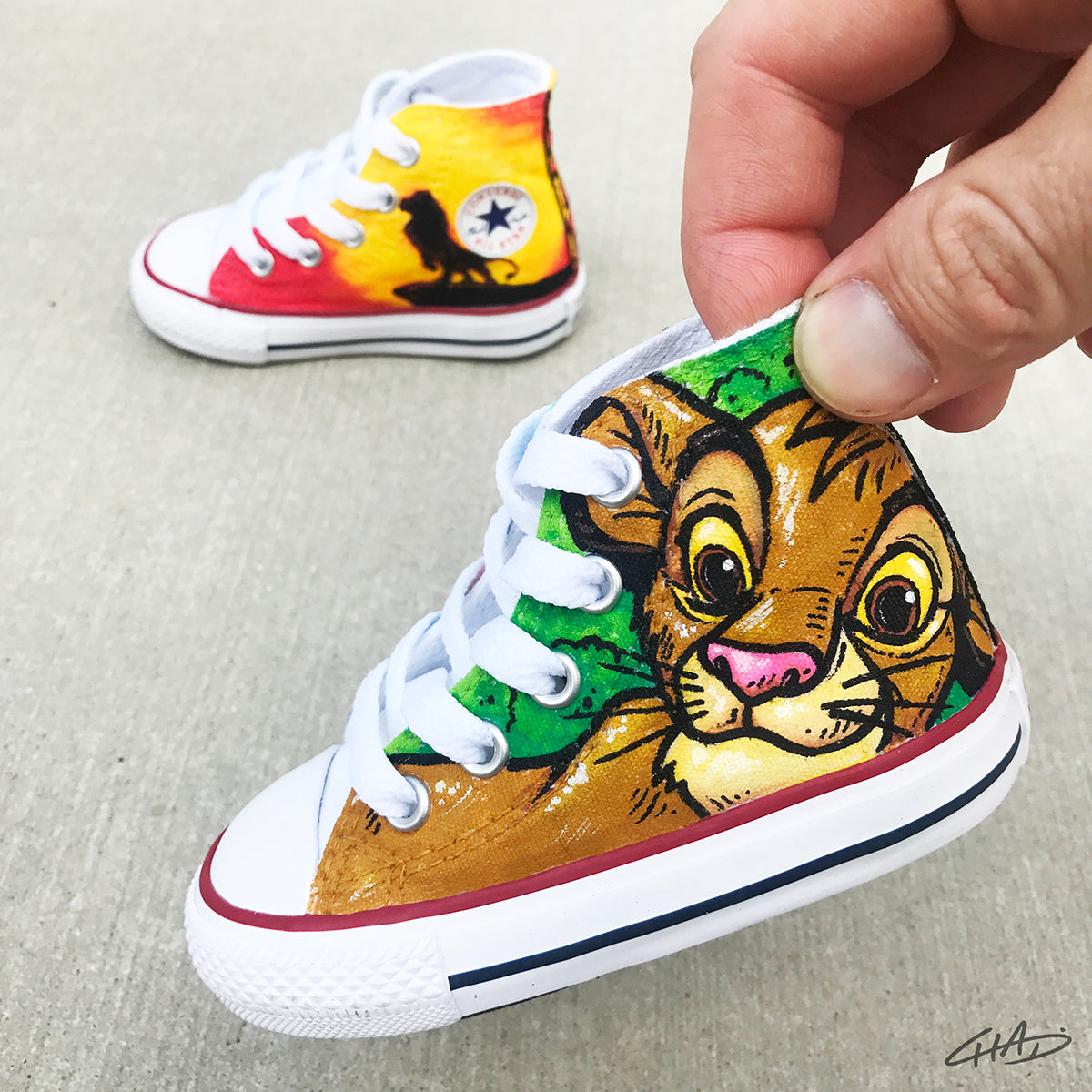 custom toddler converse