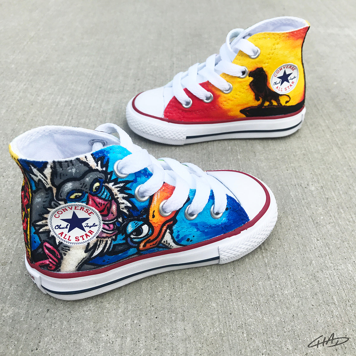 custom chucks