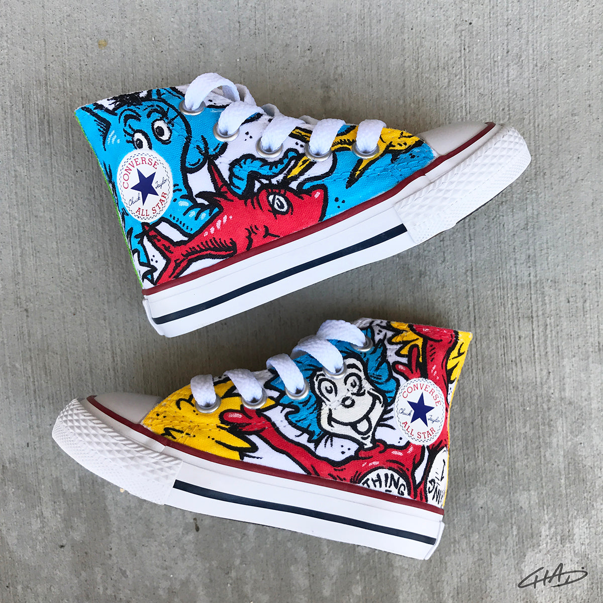 dr seuss converse