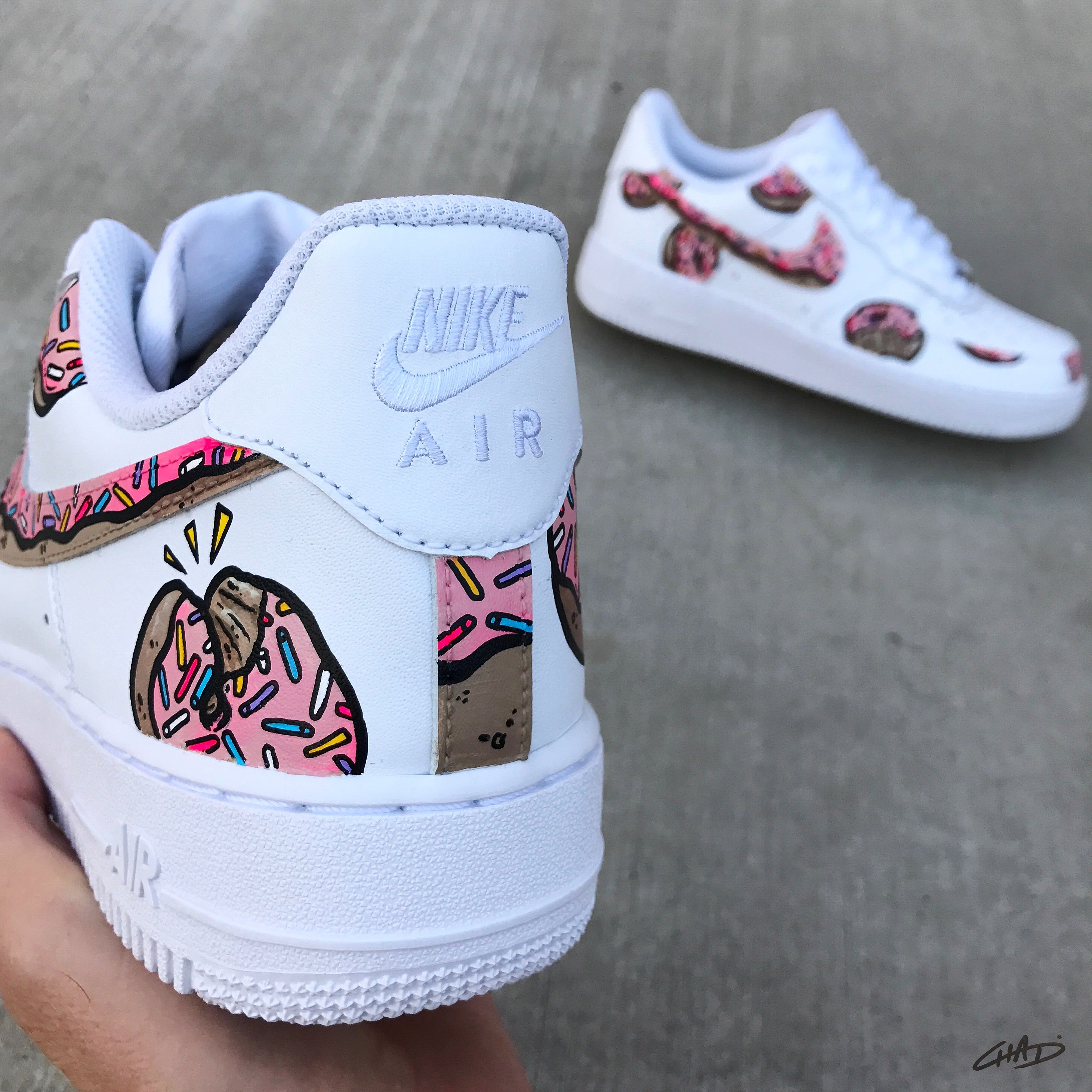 custom painted nikes