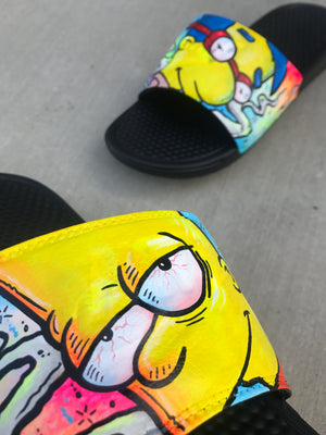 simpsons flip flops