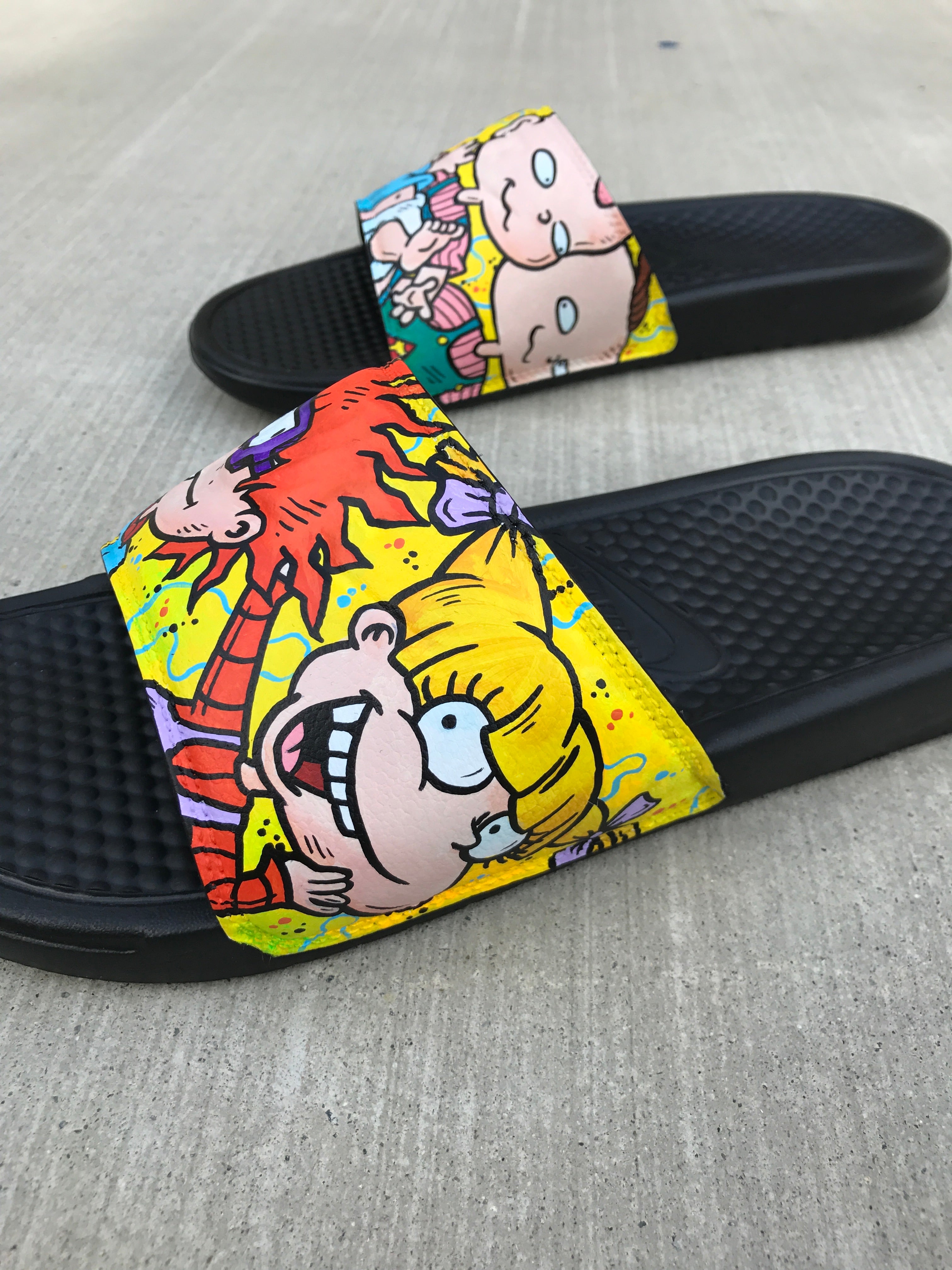 rugrats nike slides