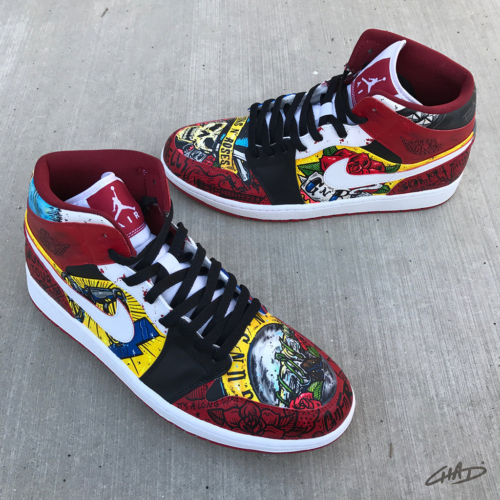 custom shoe painting near me