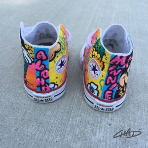 kids painted shoes