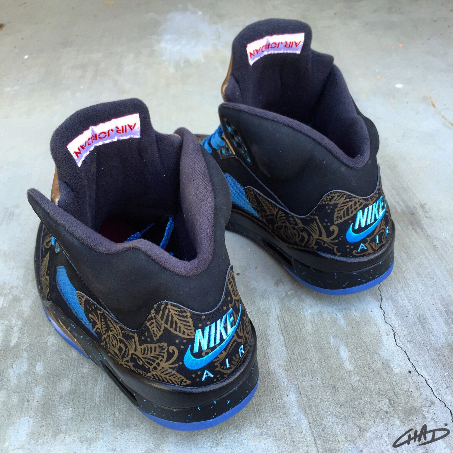 jordan retro 5 custom