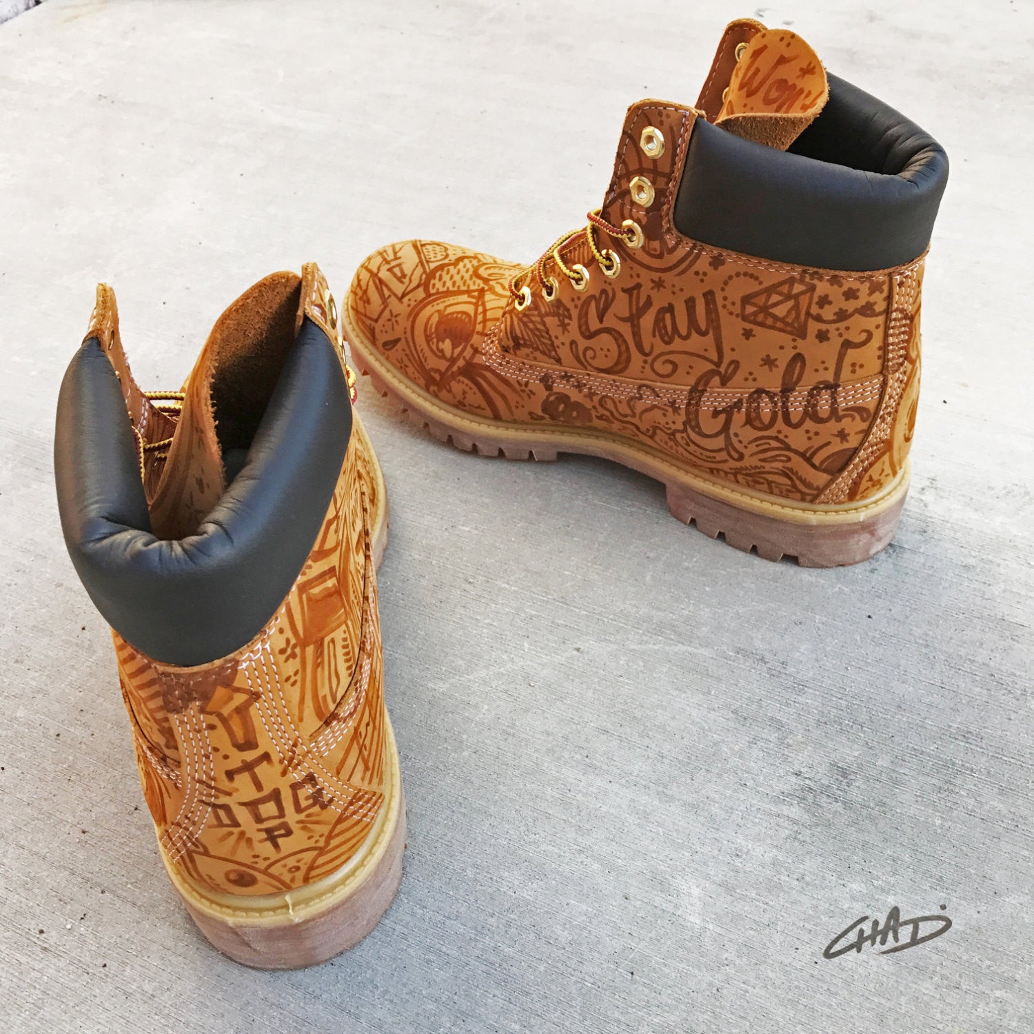Freestyle Timbs Timberland Boots chadcantcolor