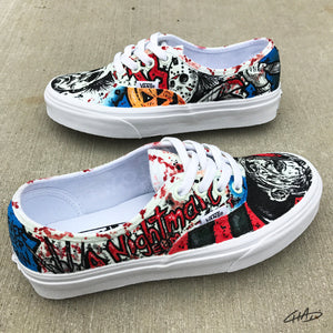 freddy krueger custom shoes