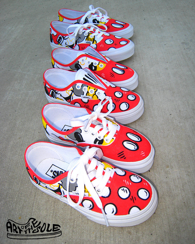 mickey mouse vans with hands