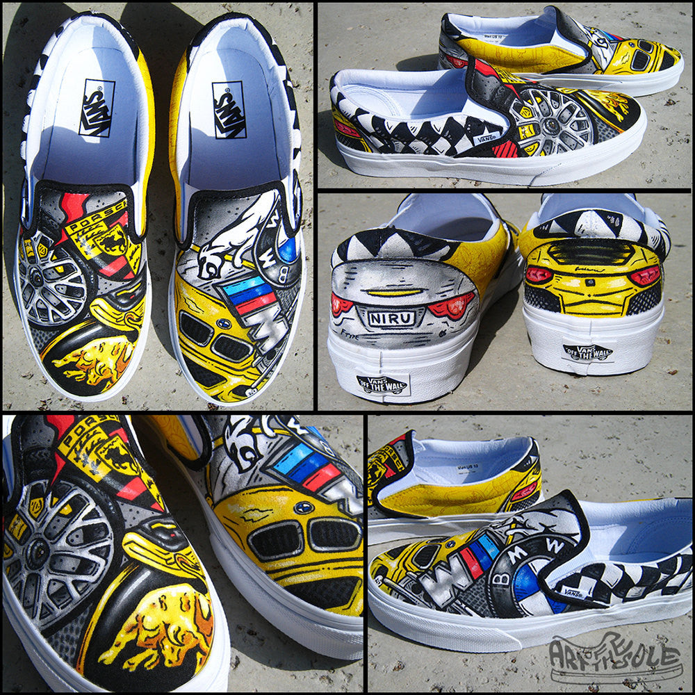 custom painted vans shoes