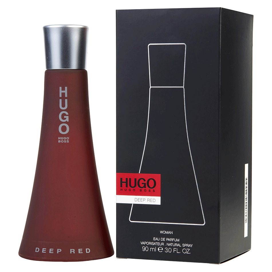 hugo deep red perfume 90ml
