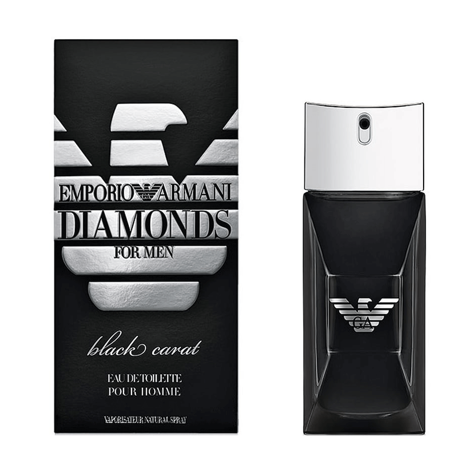 armani diamonds he black carat