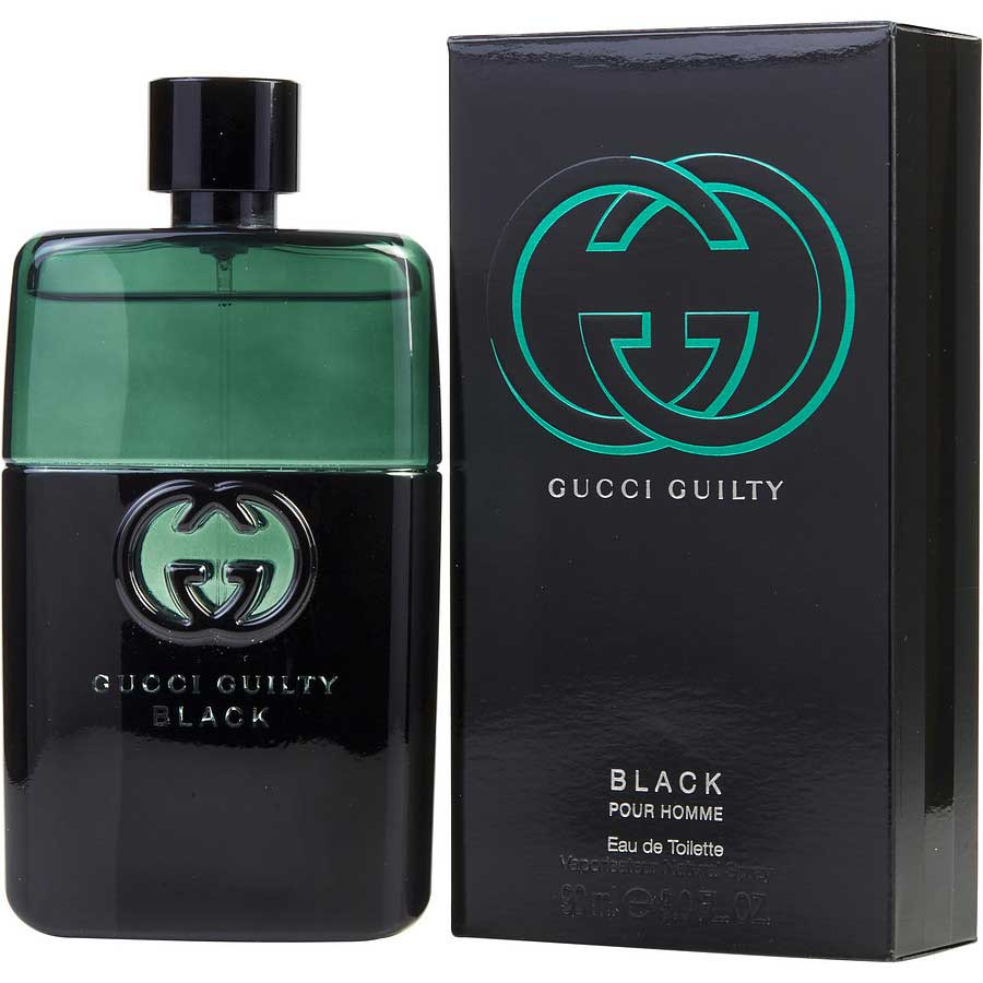 gucci black perfume men