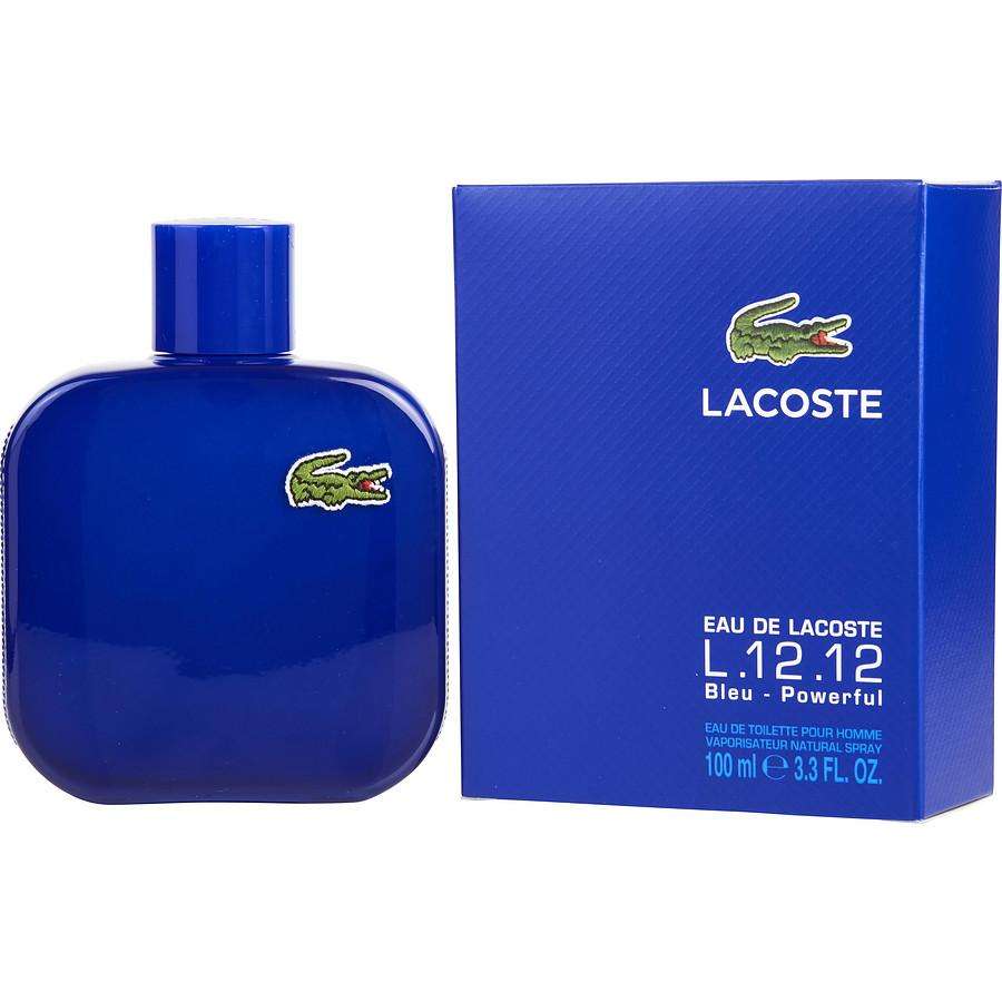 Lacoste Bleu Perfume in Canada stating 