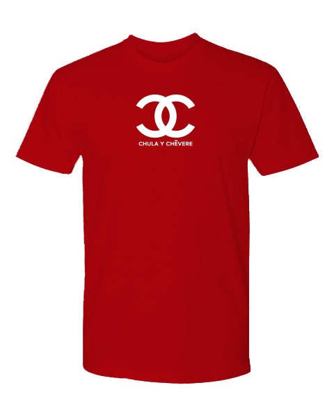 red chanel t shirt