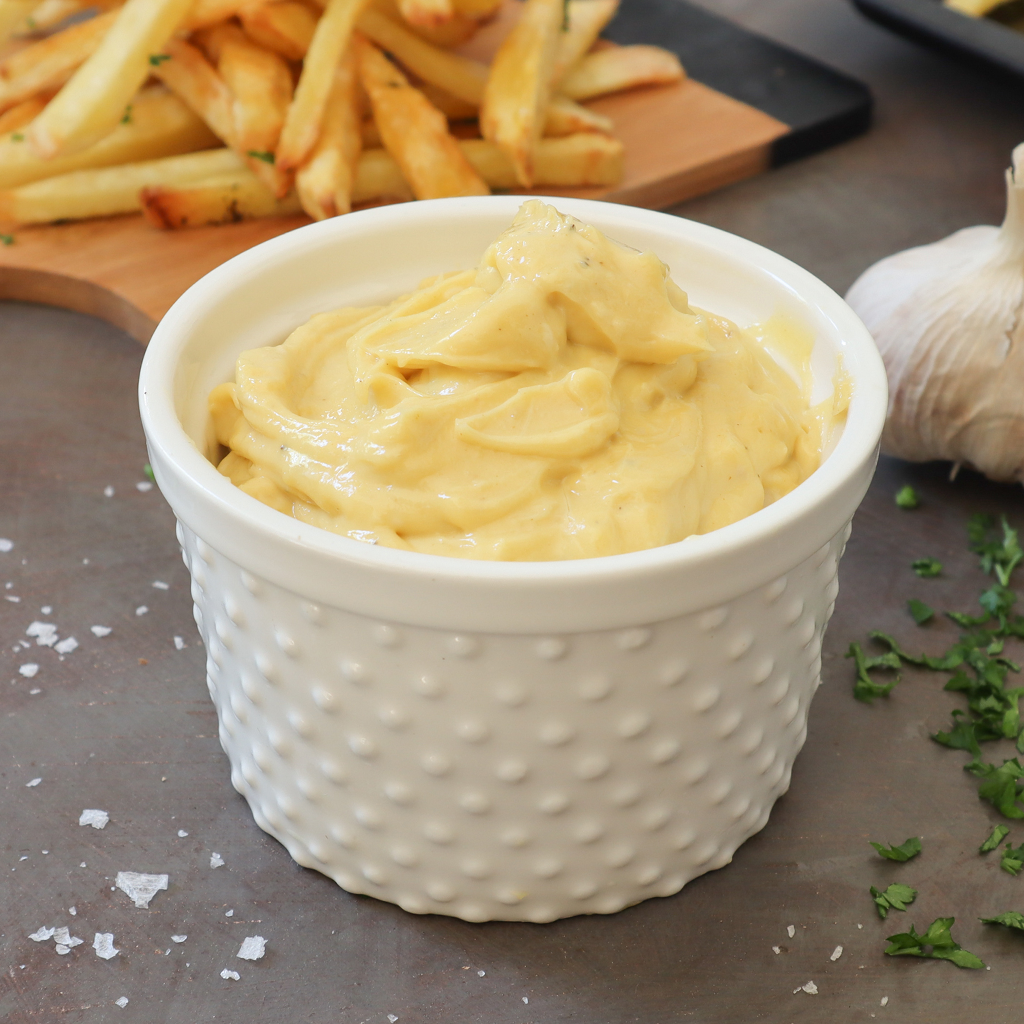 Aioli, mayonnaise, made in a - US