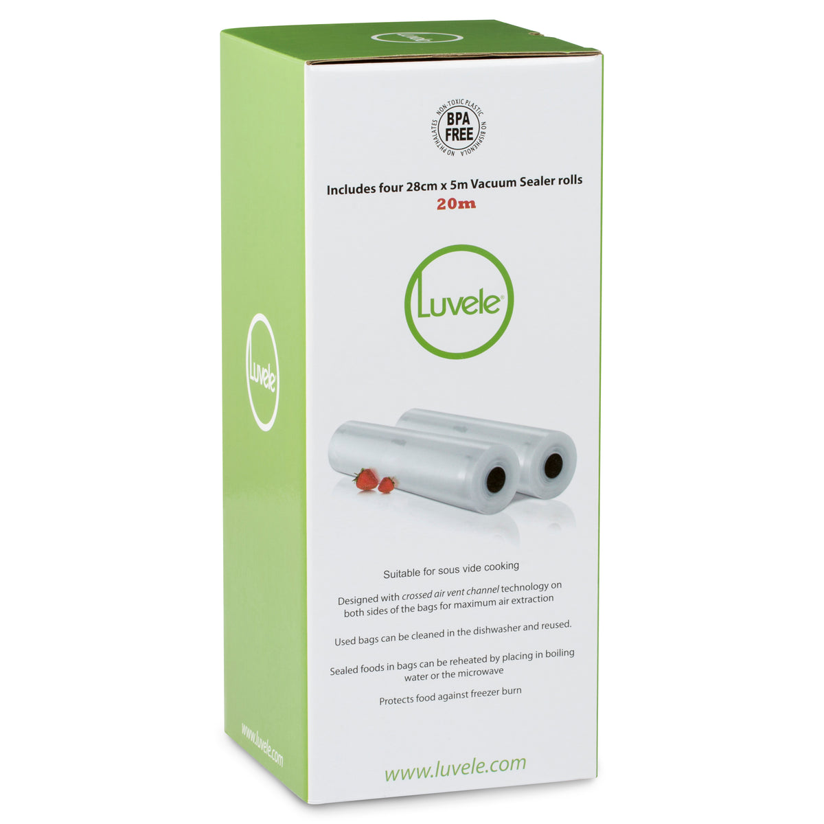 Lumme Vacuum Sealer Bags Included – LummeHome