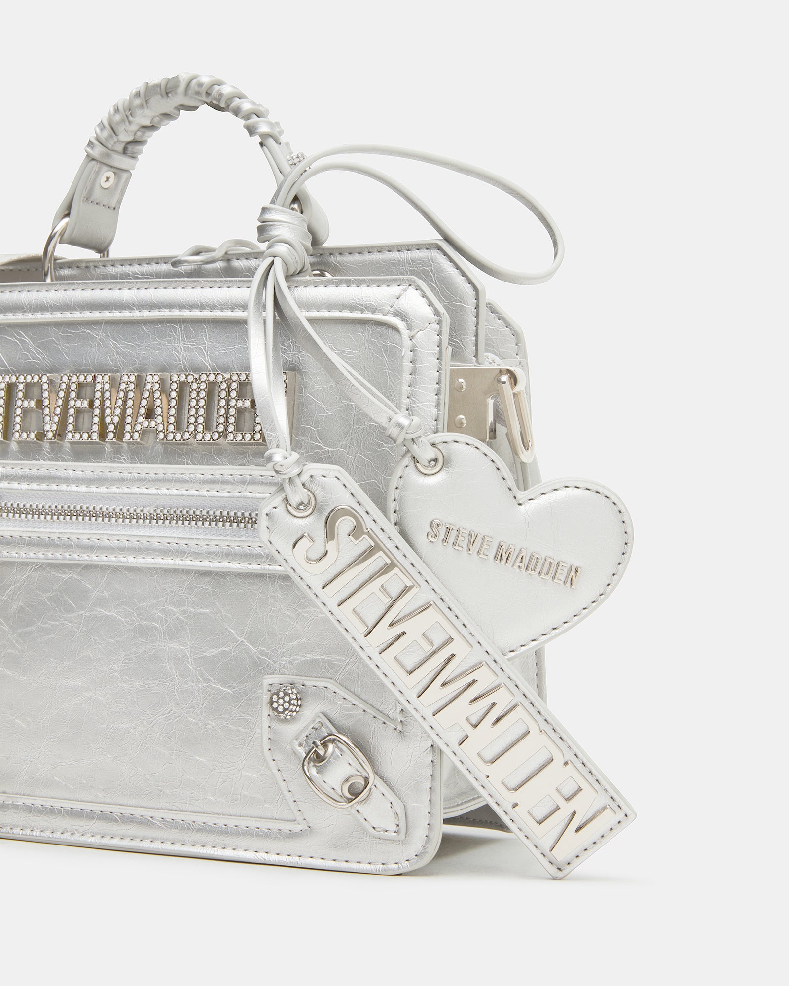 EVELYN CHARMS BAG SILVER