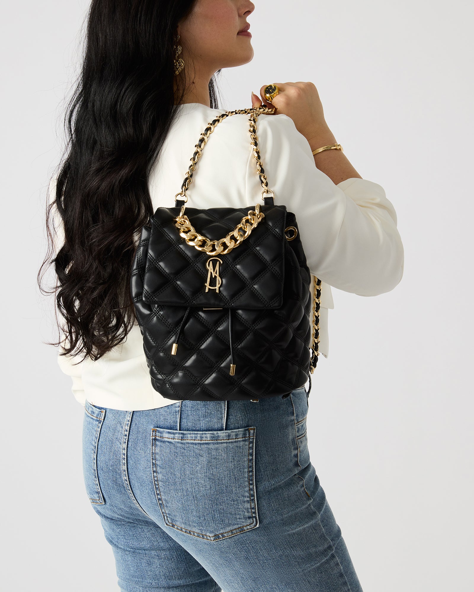 ROYCE BAG BLACK/GOLD