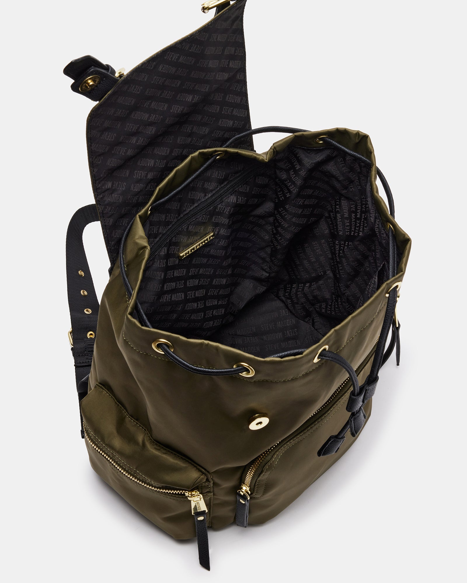 NYLON BACKPACK OLIVE
