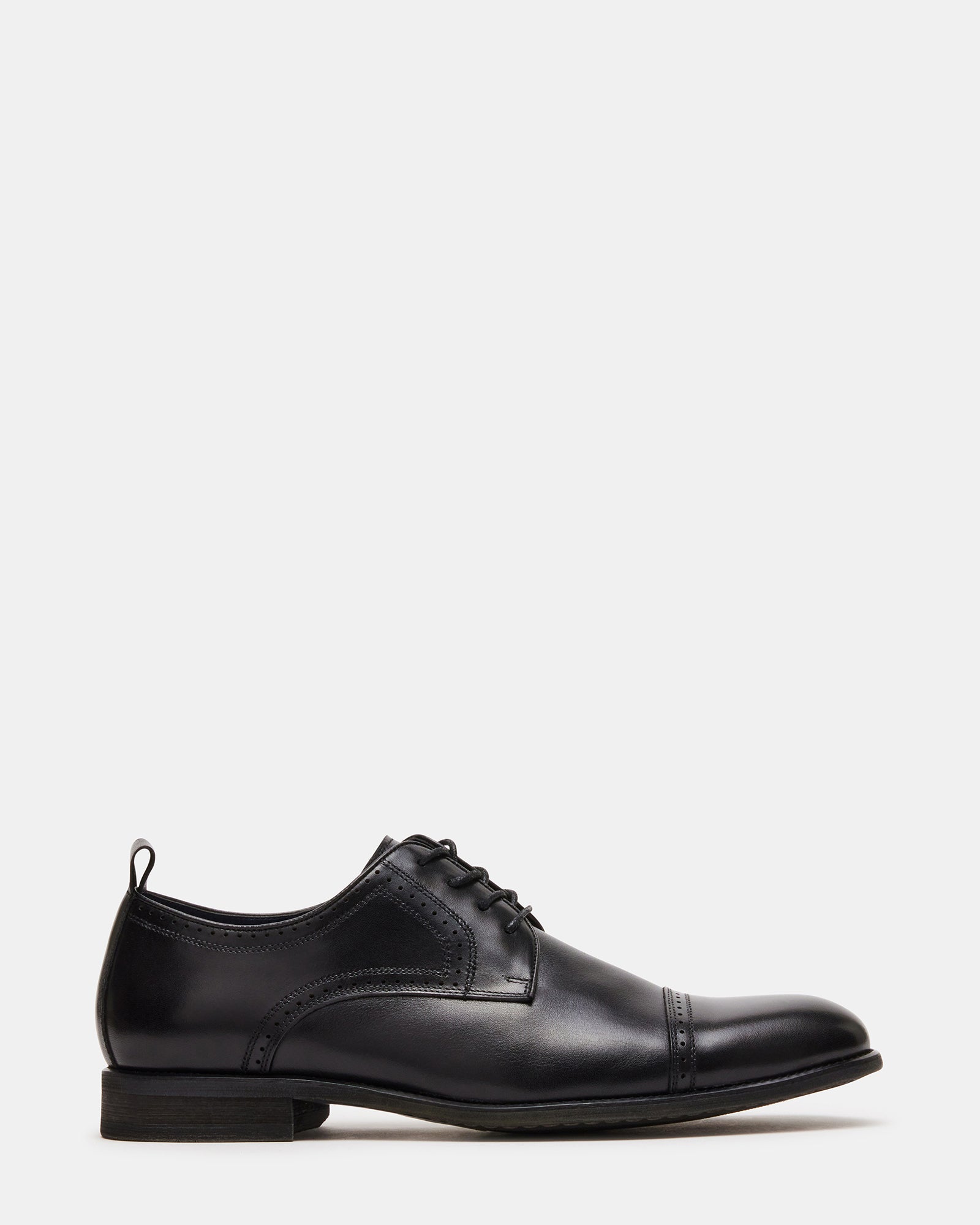 Smiths Vintage Smooth Leather Dress Shoes in Black | Dr. Martens