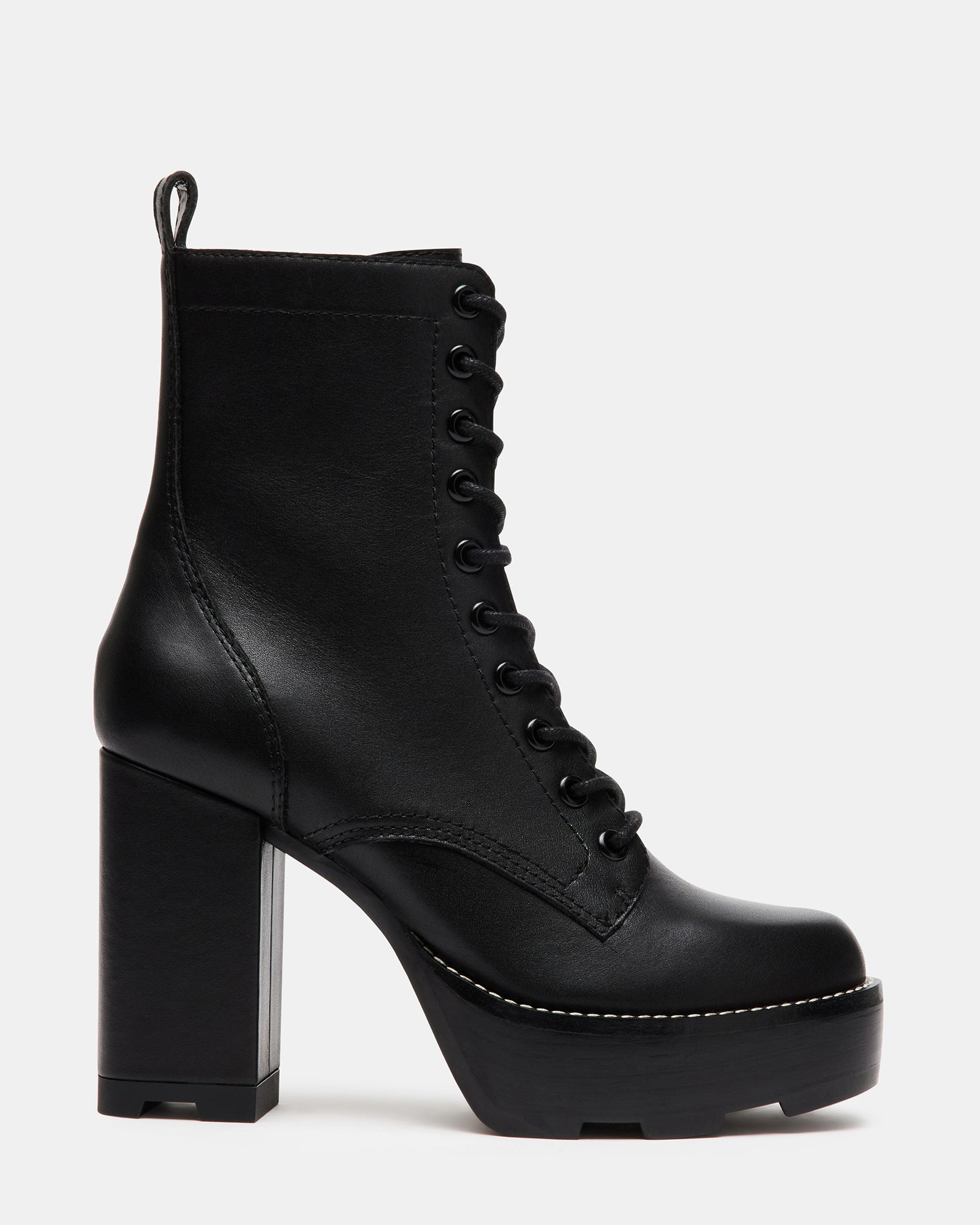 ZELDIE Black Platform Ankle Bootie | Women's Boots & Booties
