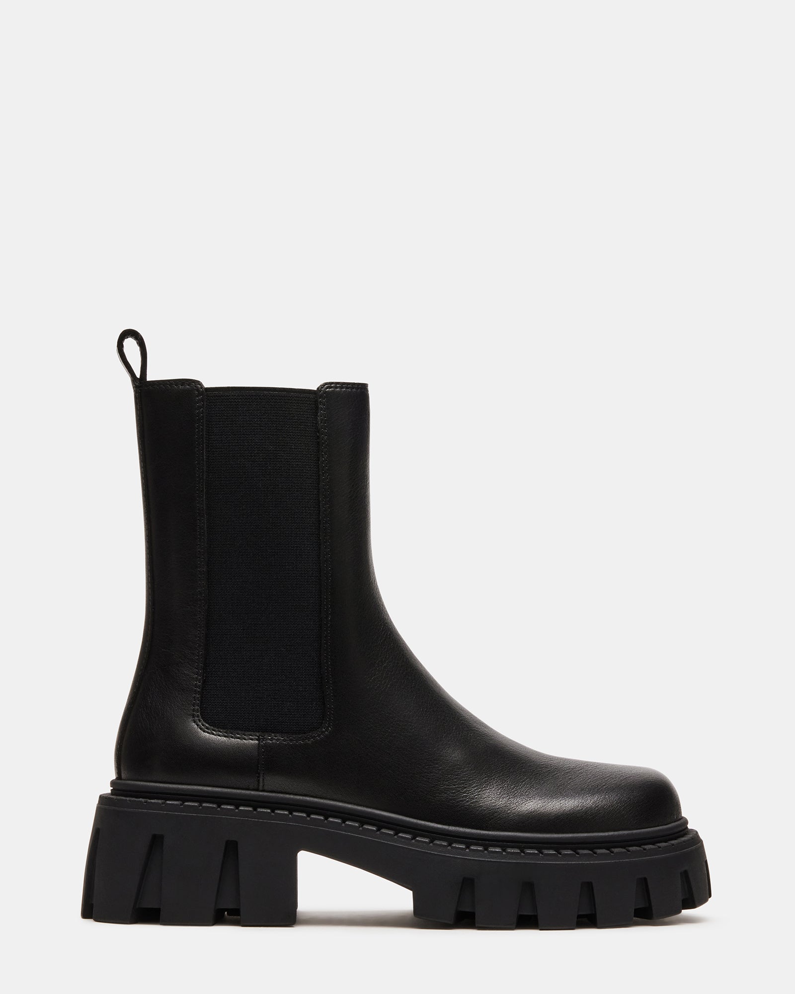 BETTYY Black Combat Boots | Women's Booties – Steve Madden