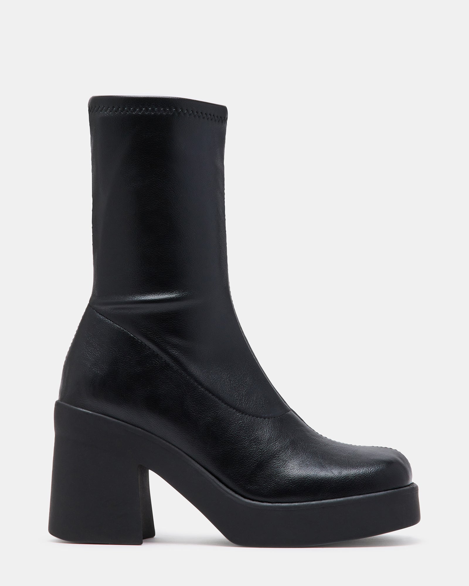 ZELDIE Black Platform Ankle Bootie | Women's Boots & Booties