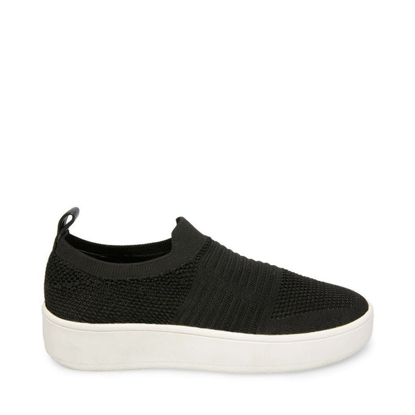 black steve madden slip ons