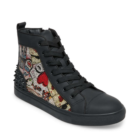 steve madden high top sneakers mens