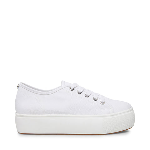 steve madden white leather sneakers