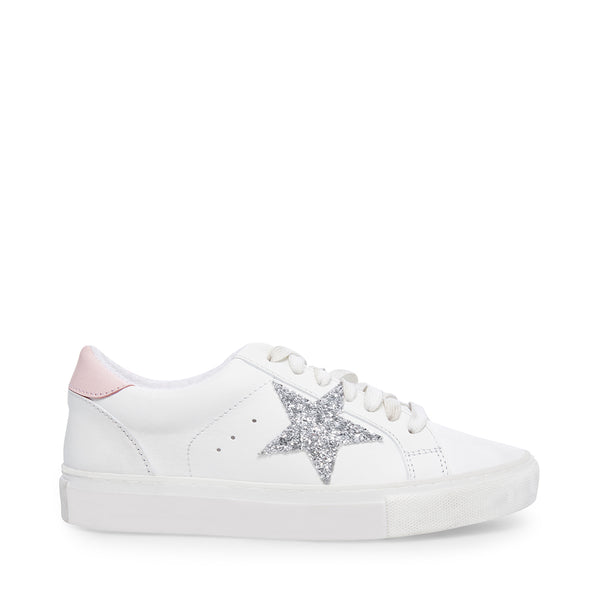 white sneakers with star on the side