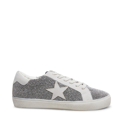 steve madden gills silver glitter