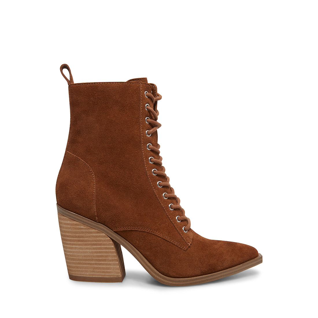 steve madden addy cognac suede