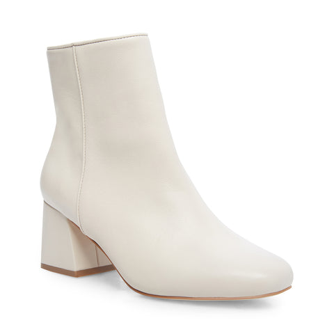 steve madden white ankle boots