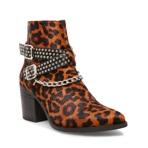 steve madden camryn leopard bootie