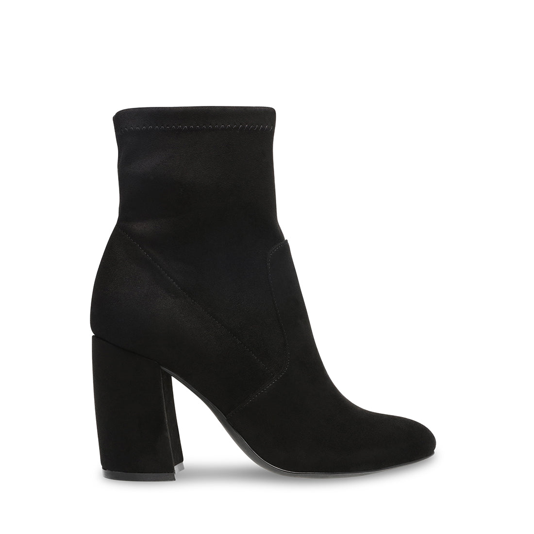 black bootie heels steve madden