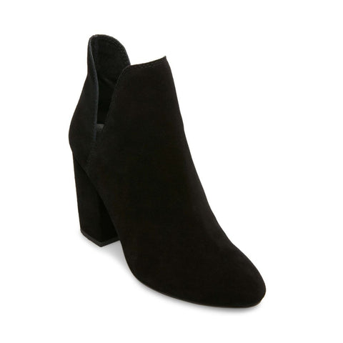 steve madden black suede ankle boots