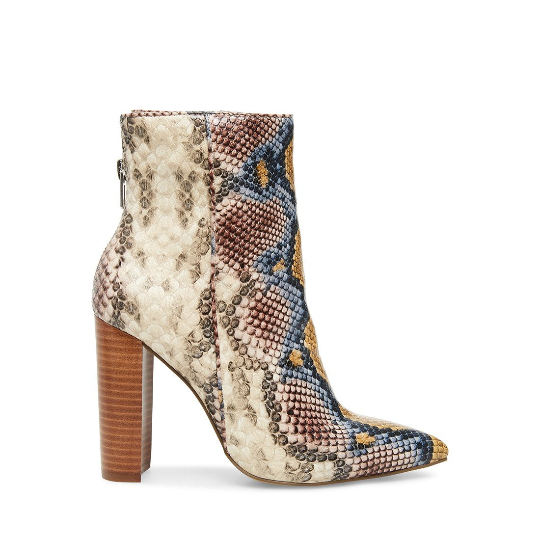 snakeskin steve madden booties