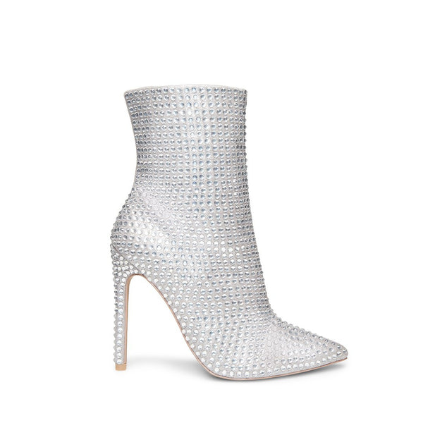 steve madden winona metallic rhinestone booties