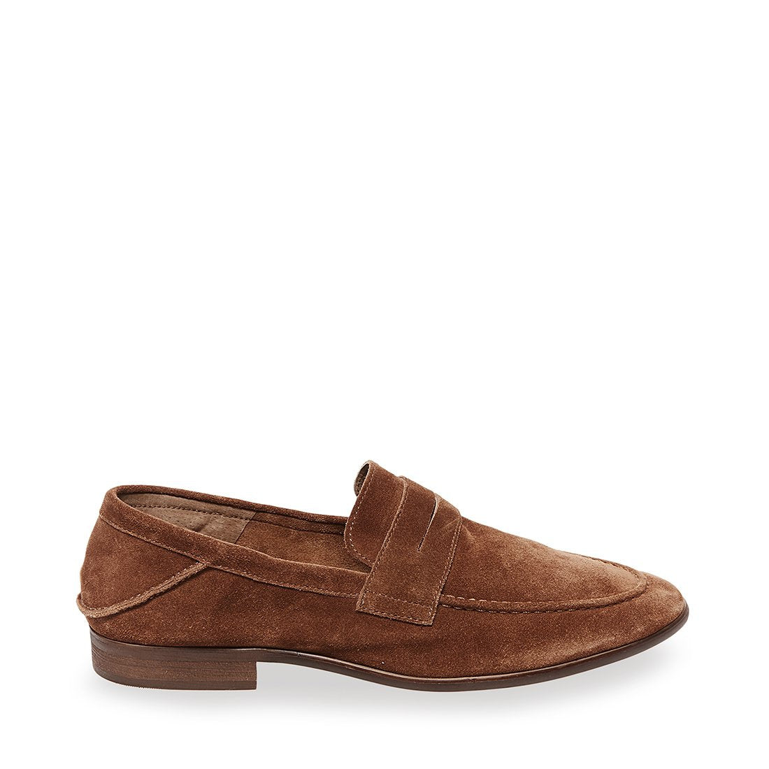 steve madden suede loafer