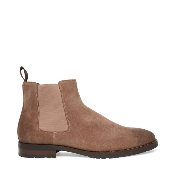 taupe booties women